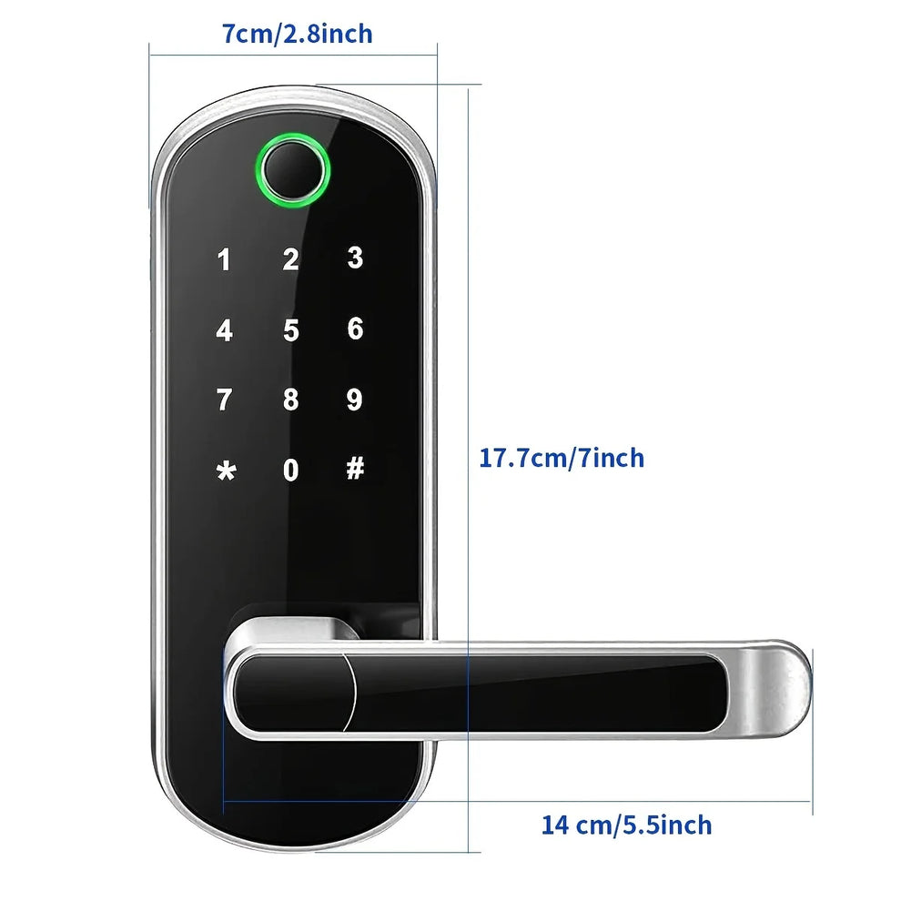 fingerprint smart door lock - Smart Home Security - Smart Fingerprint Door Lock