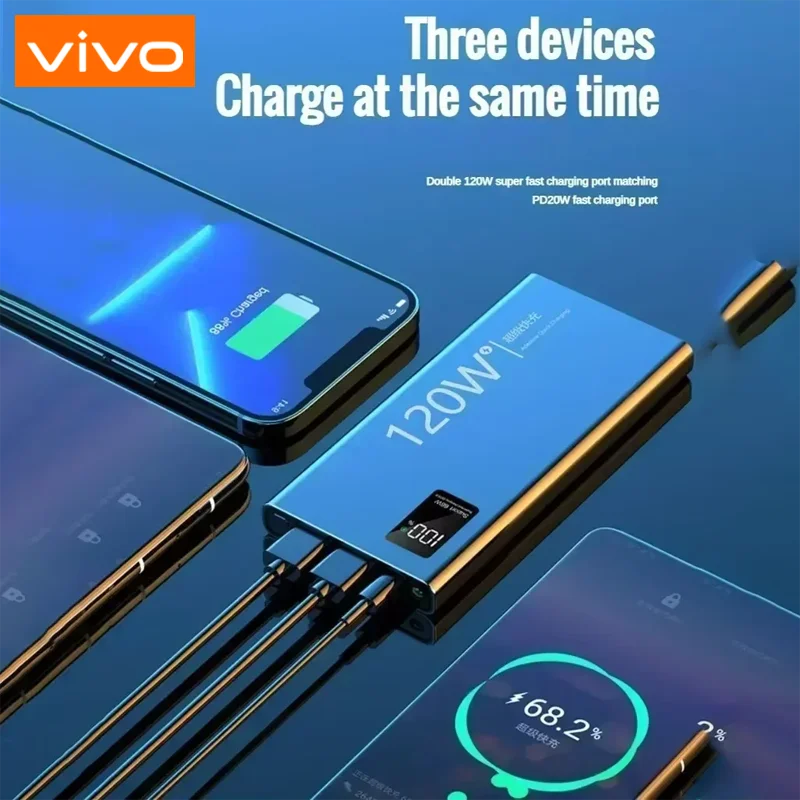vivo 120w power bank - Power Banks - VIVO 120W Power Bank 50000mAh