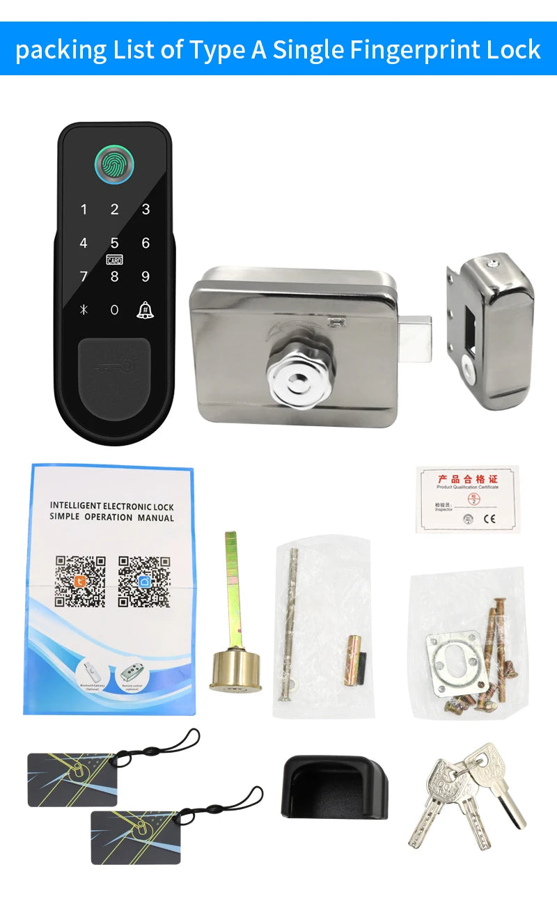 Keyless door lock