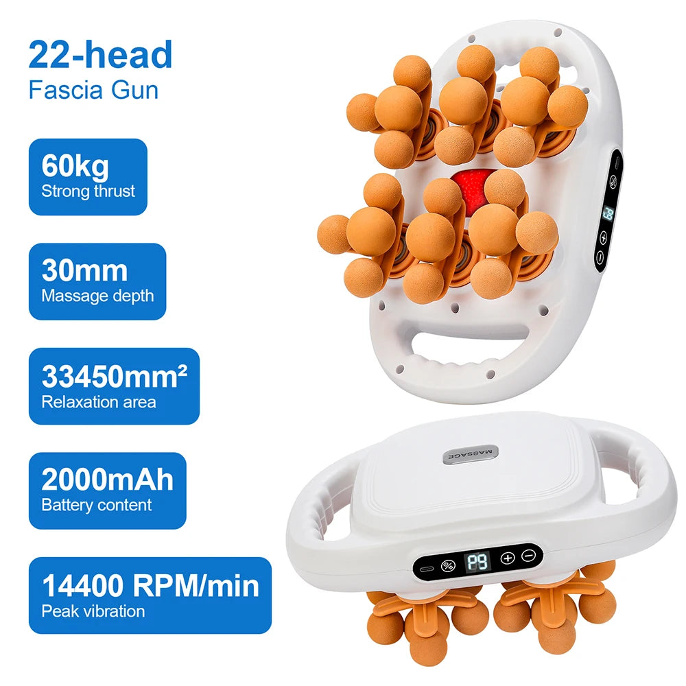 Abs material body massage gun