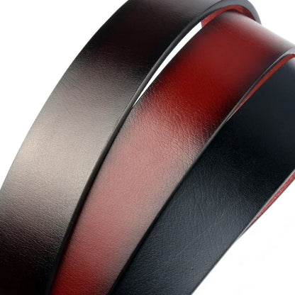 Men's pu leather belt