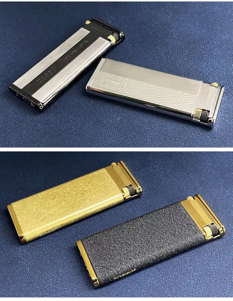 bbq torch lighter - Smoking Accessories - Mini Ultra Thin Butane Gas Lighter