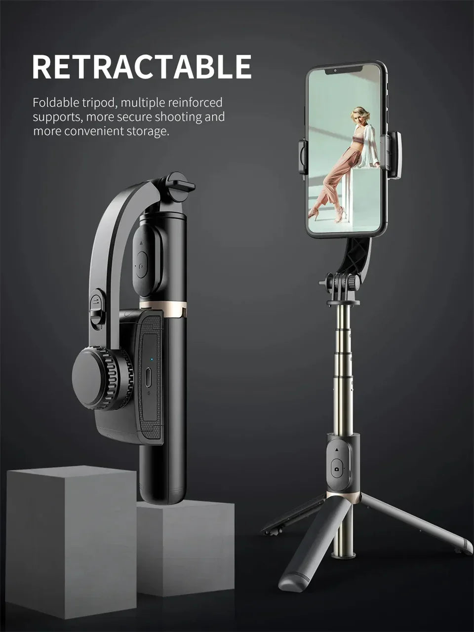 gimbal stabilizer - Handheld Gimbals - Mobile Phone Gimbal Stabilizer