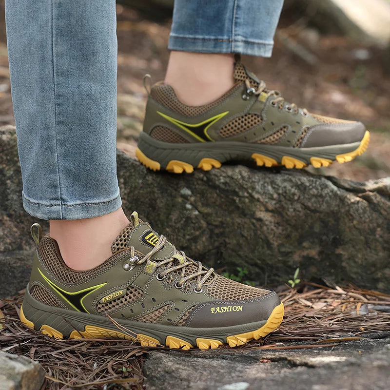 Platform hiking shoes