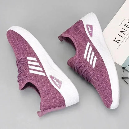 Women's mesh low-top running sneakers