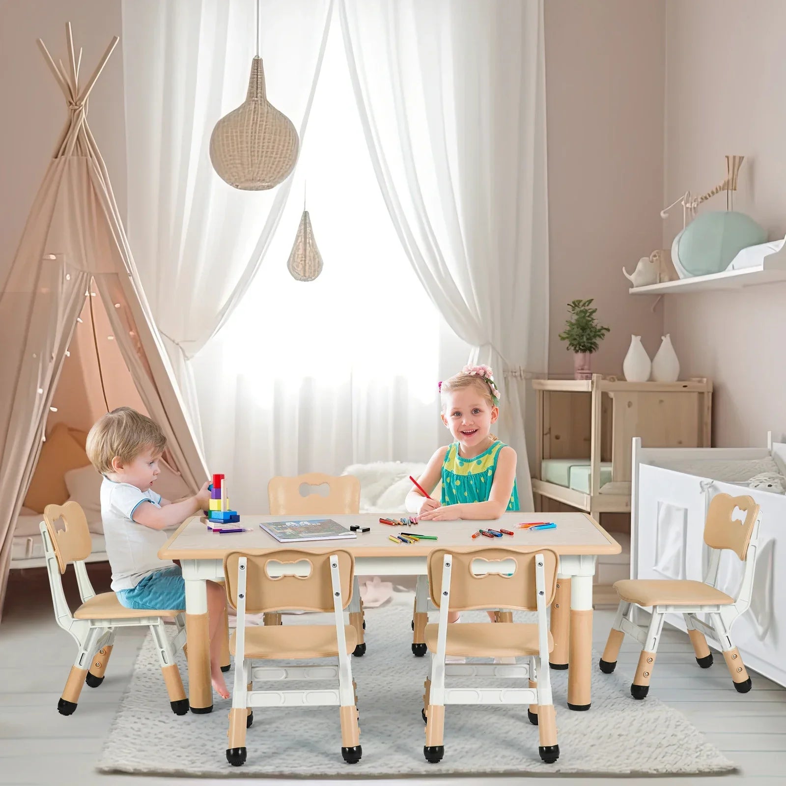 Children's activity table set