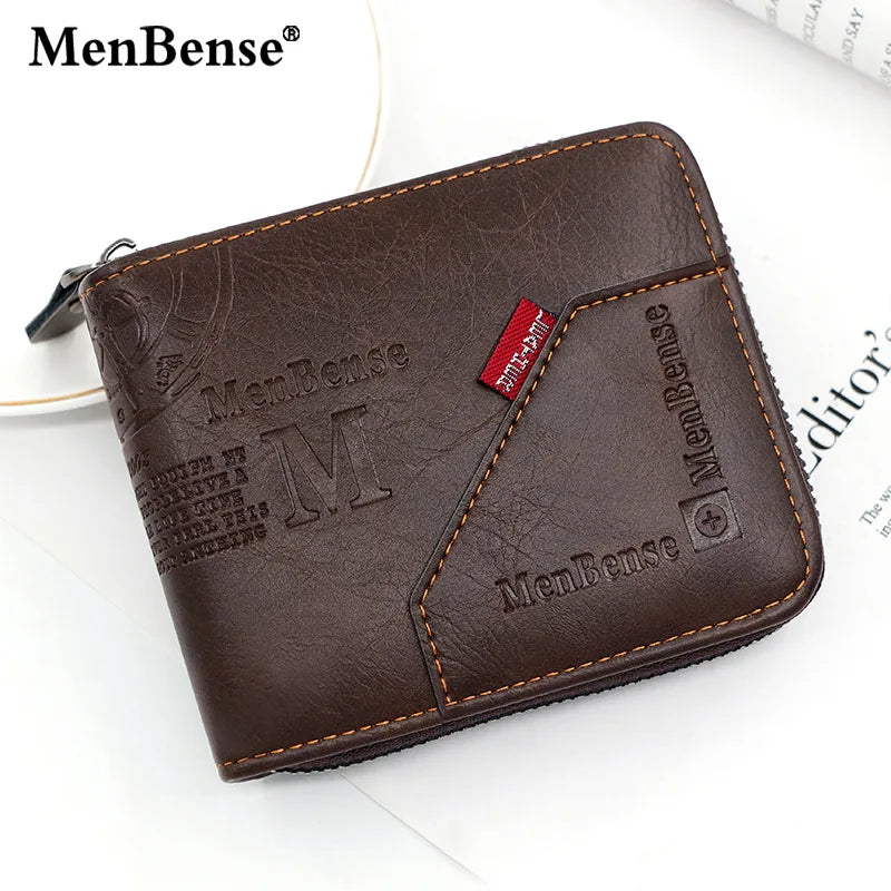 leather zipper wallet - Wallets - Card Holders - Men-s Zipper Wallet