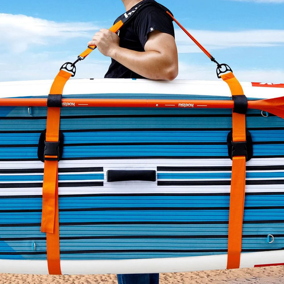 padded sup carrier - Sports - Outdoors - Water Sports - Surfing - Paddleboarding Accessories - Adjustable Surfboard-Paddleboard Carrying Strap