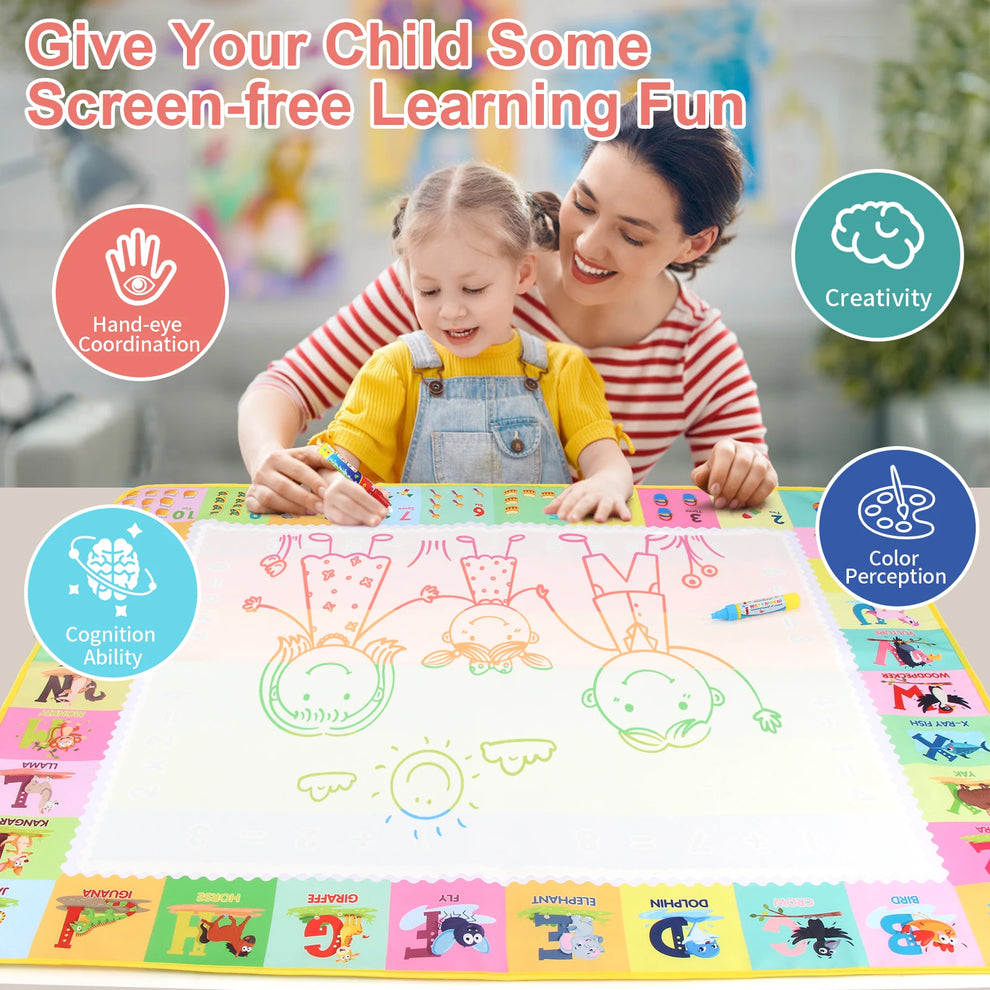 magic doodle mat - Educational Toys - Magic Water Drawing Mat