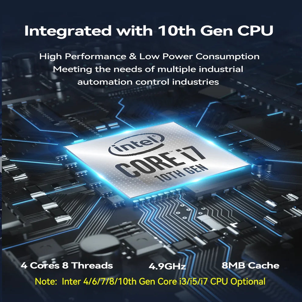 edge ai fanless mini pc - Industrial Mini PC - Fanless IoT Industrial Mini PC