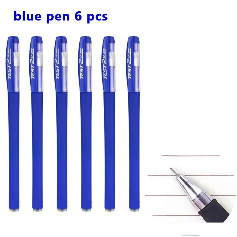 Durable gel pens with bullet tip