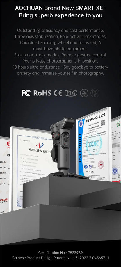 lightweight travel gimbal - Handheld Gimbals - 3-Axis Handheld Gimbal Stabilizer