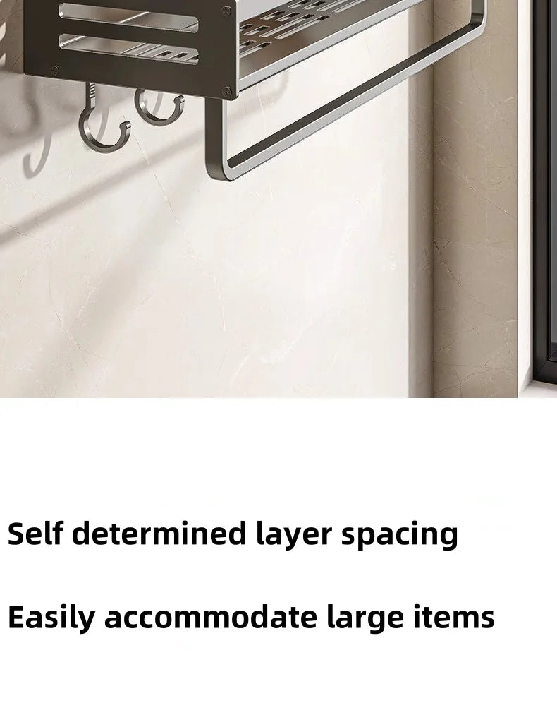 brushed golden shower shelf - Bathroom Accessories - Shower Corner Shelf with Towel Bar