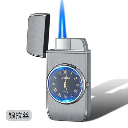 Smoking Accessories - Windproof Torch Lighter - cigar torch lighter timepiece