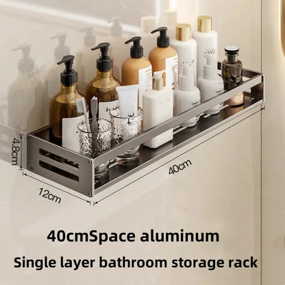 corner towel rack - Bathroom Accessories - Shower Corner Shelf with Towel Bar