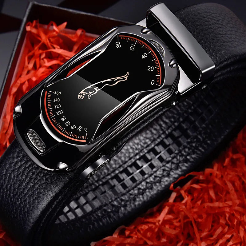 Cexika automatic buckle luxury belt