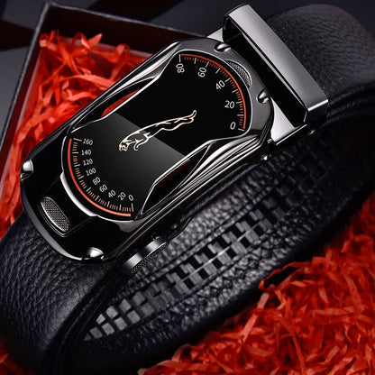 Cexika automatic buckle luxury belt