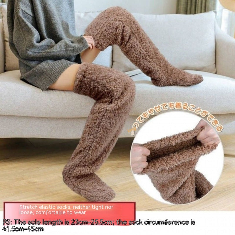 Knee joint protection warm socks