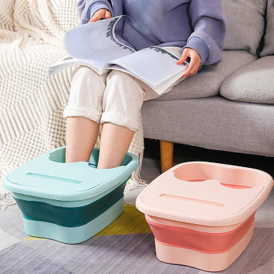 foldable foot bath - Home - Kitchen - Bath - Foldable Footbath Massage Bucket