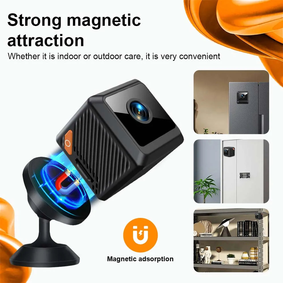 Security Cameras - WiFi Mini 1080P Outdoor Security Camera 7.11